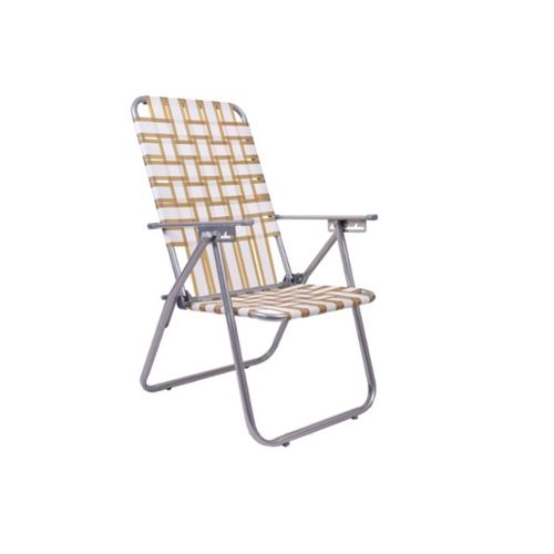 Reposera Plegable Descansar C/Cintas 5 Pos 20000 Colores Varios
