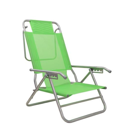 Reposera Playera Descansar C/Coversol 5 Pos. 50028 Colores Varios
