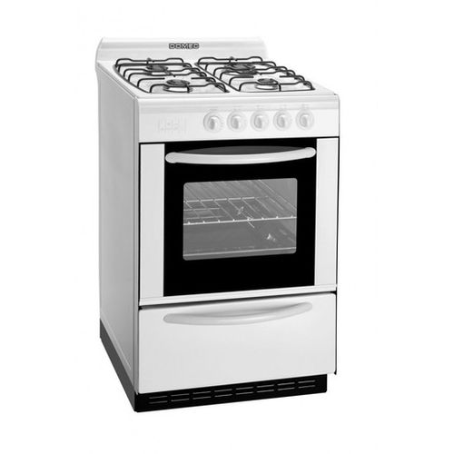 Cocina Domec 56 Cm 61946 CBUPV Blanca 4 Hornallas