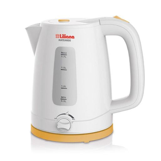 Pava Electrica Liliana 2000W 1.7L Blanca C/Regulad