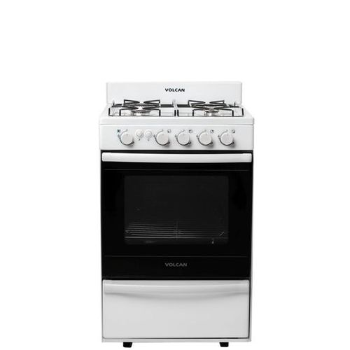 Cocina Volcan 55Cm 87643Vm Blanca Mg Luz C/Enc