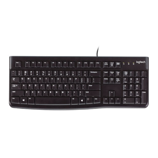 Teclado Logitech K120 con cable