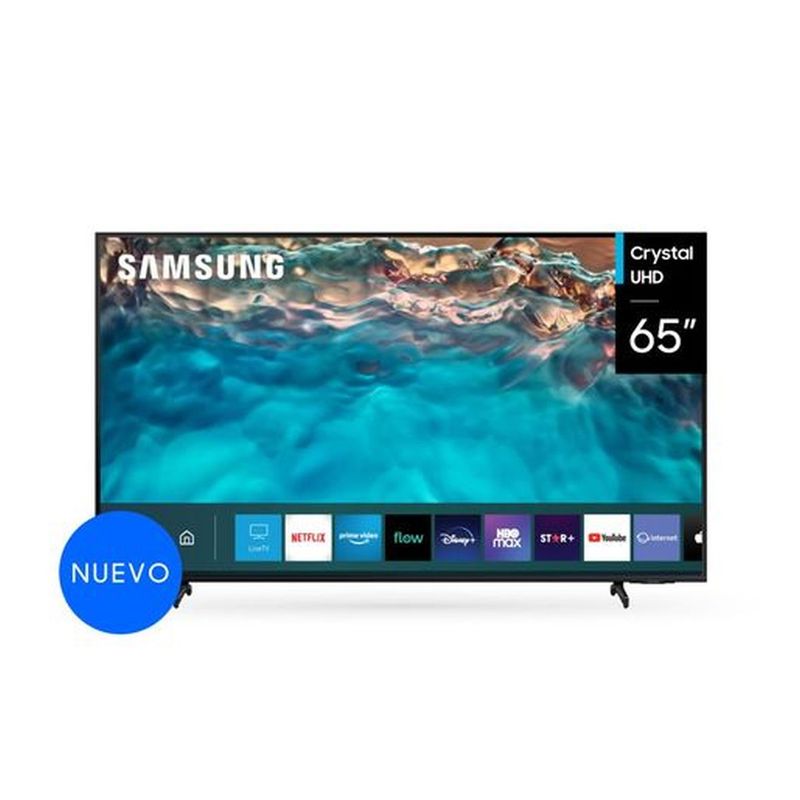 Smart Tv Samsung 65 Bu8000 4K Hdr Bt Hdmi Usb| Naldo