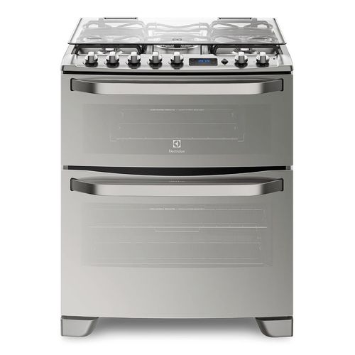 Cocina Electrolux 76Cm 76Dxr Inox Doble Horno