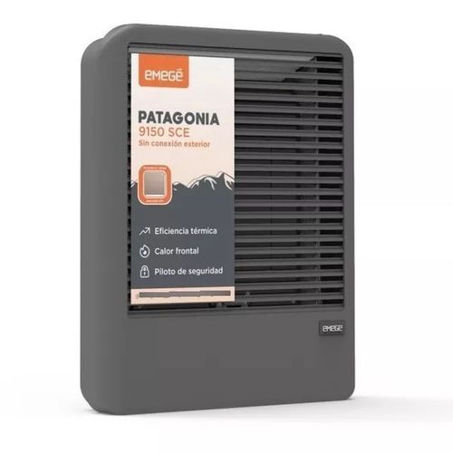 Calefactor Emege 5000 Sce Mg S/Salida Patagonia Mod 9150