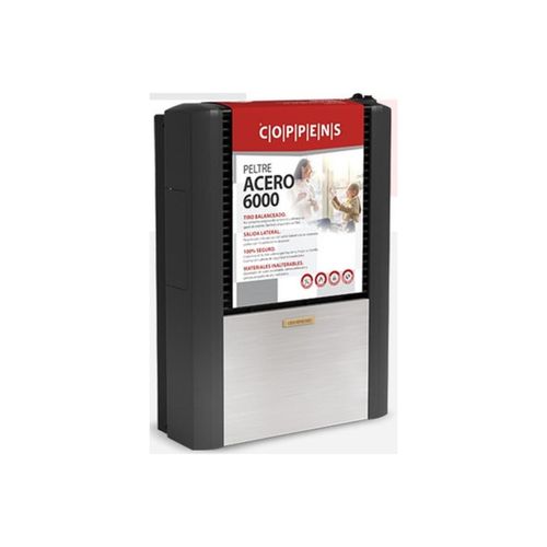 Calefactor Coppens 6000 Tb Peltre Acero Sal/Der C60Bdpam