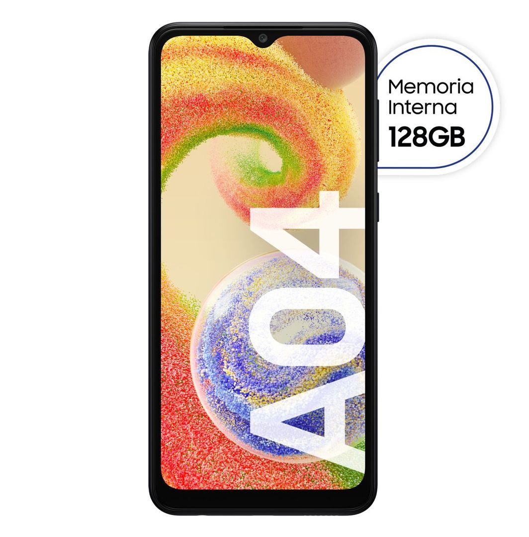 Celular Samsung Galaxy A04 Black 4/128gb 6.5"