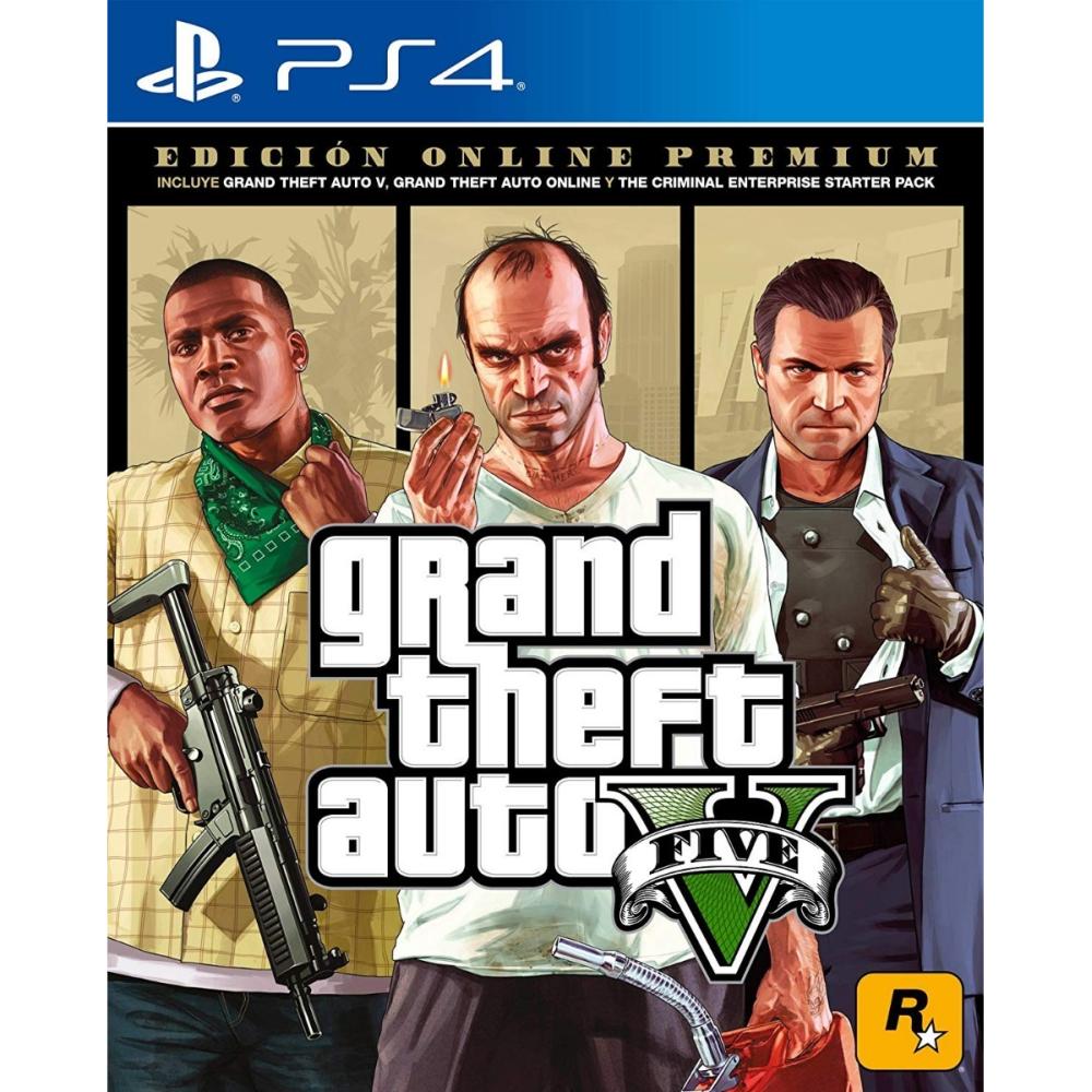 Juego Ps4 Grand Theft Auto V Premium Ed. Take 2
