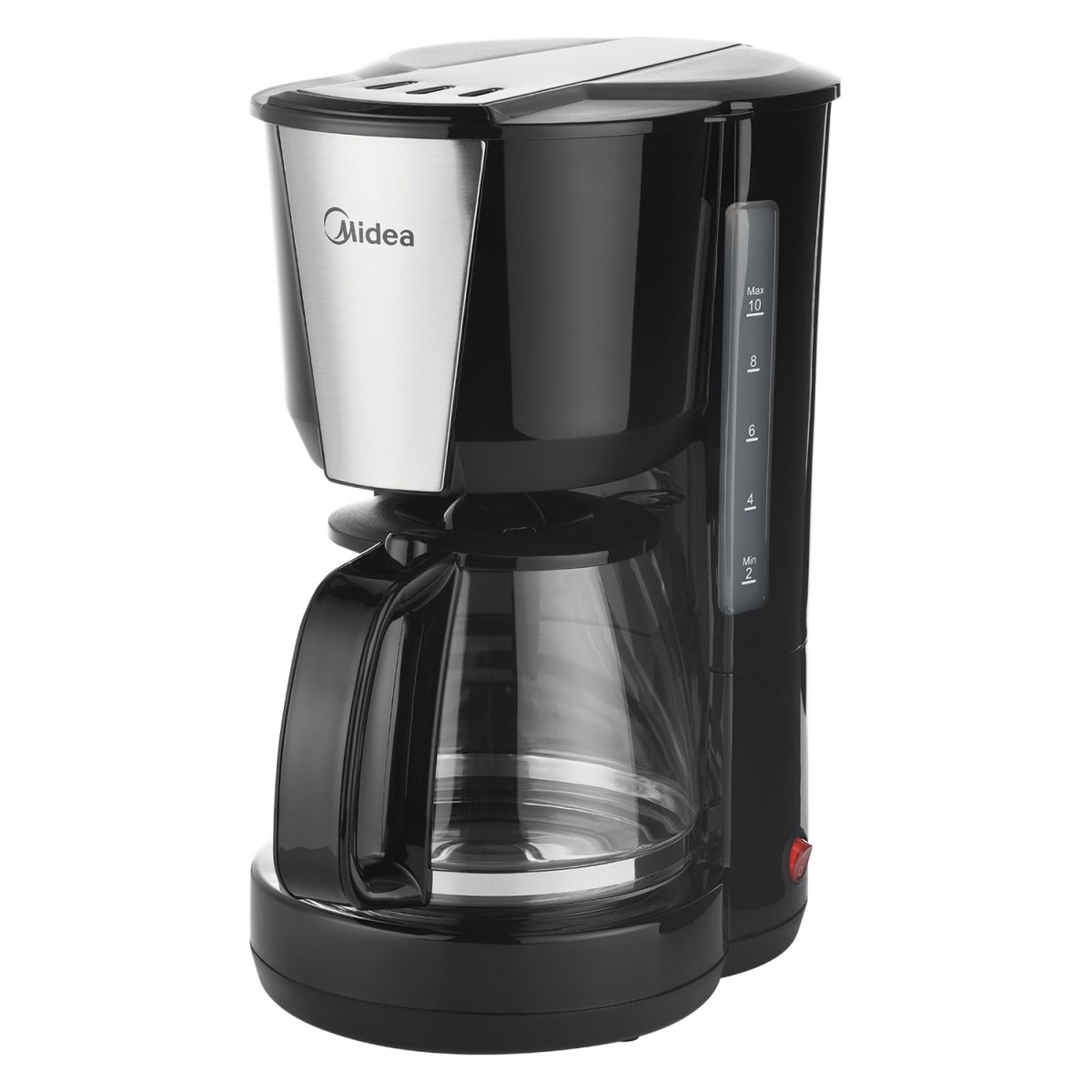 Cafetera De Filtro Midea Cm-M112bar1 1.2lts Negra