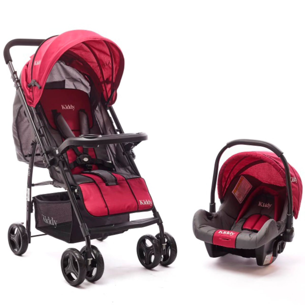 Coche Kiddy Kts5225 Go Travel System Colores Varios