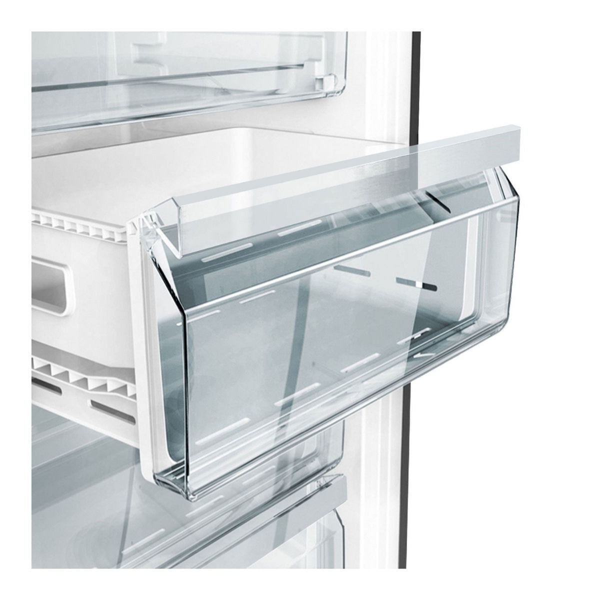 Freezers Midea 230 Lts FfEc8Sar1 Vertical Inox N/F Naldo