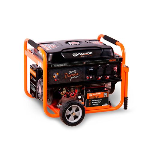 GENERADOR ELECTRICO DAEWOO 7.5KVA 25L 439CC GASOLINA