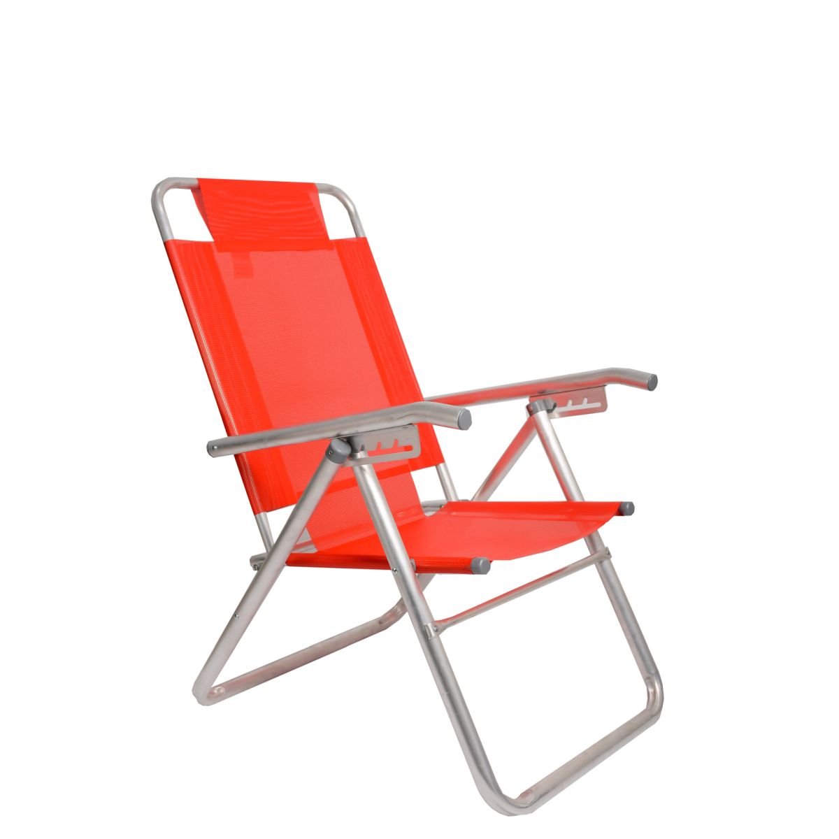 Reposera Plegable Descansar C/Conv 5 Pos 80000 Colores Varios