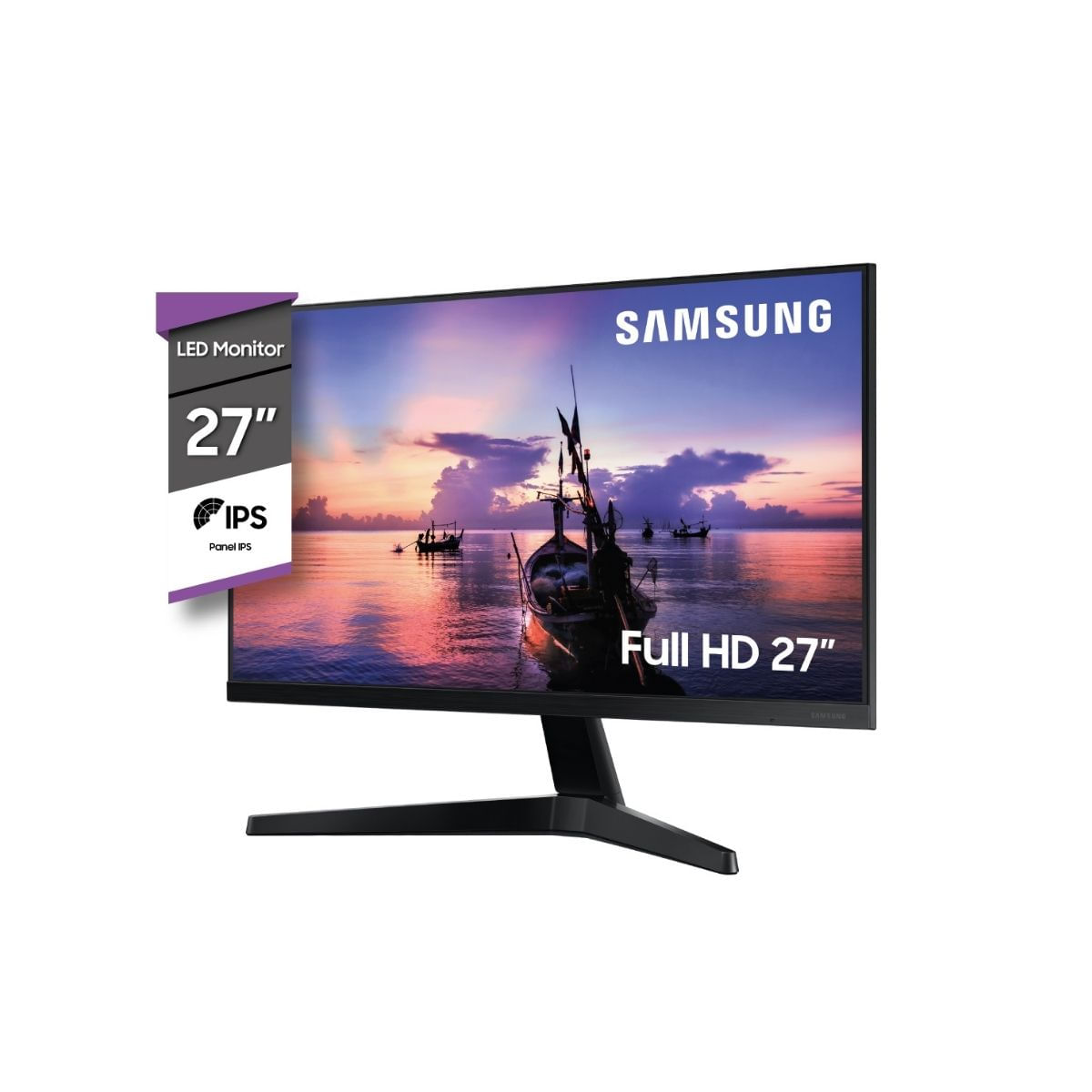 Monitor T350 Led Fhd 27" Flat Panel Ips Samsung