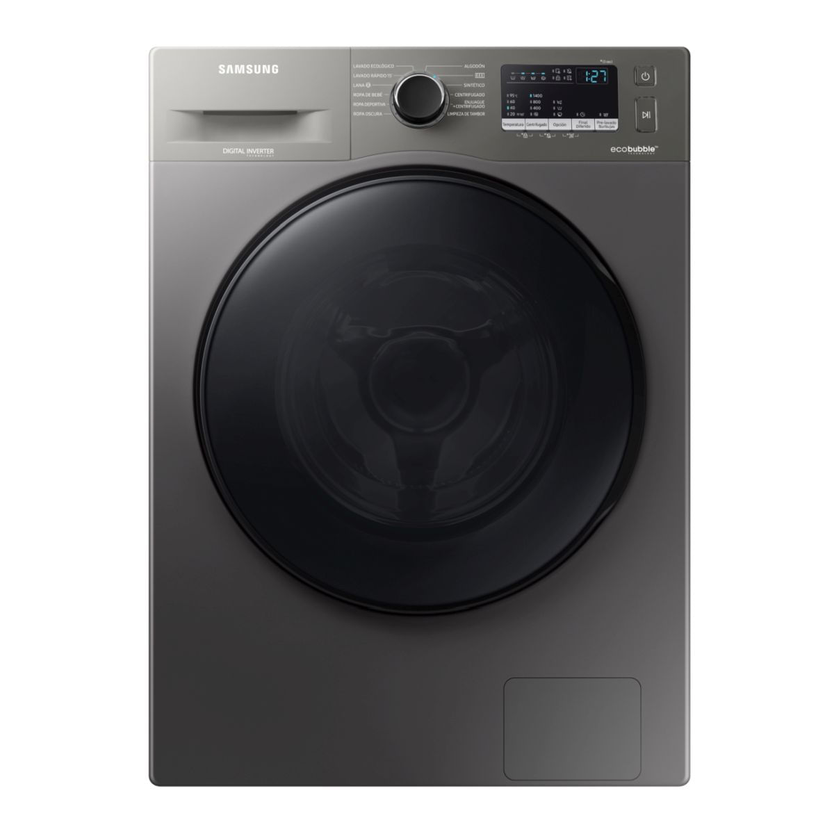 Lavarropas Samsung 9.5kg Ww95aa046bxubg 1400rpm Inverter Inoxidable