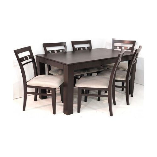Juego Mesa 85x180/6 Sillas Lenno