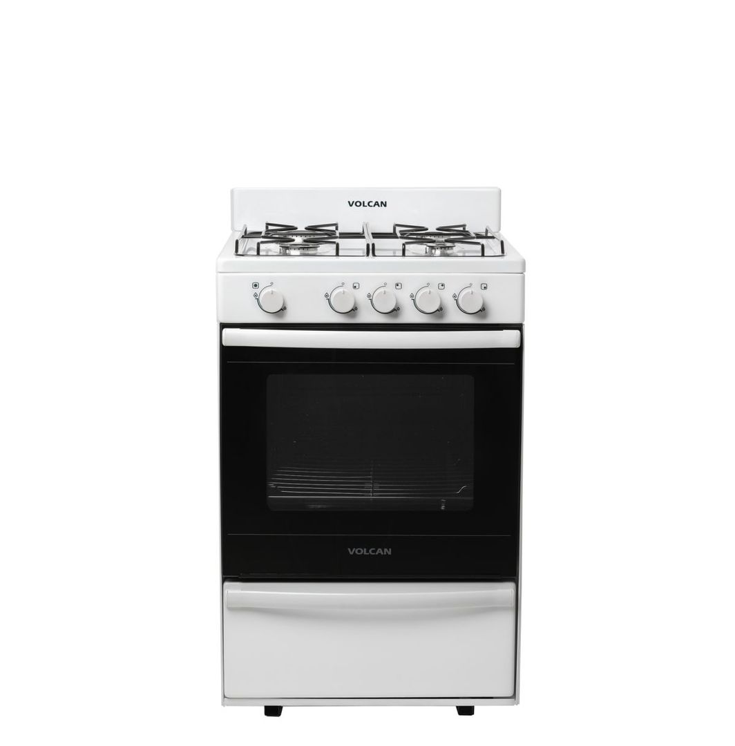 Cocina Volcan 55Cm 87644Vm Blanca Mg Autolim S/Luz