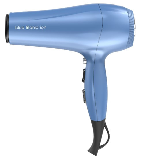 Secador De  Pelo Gama  Mistral Blue Titanium