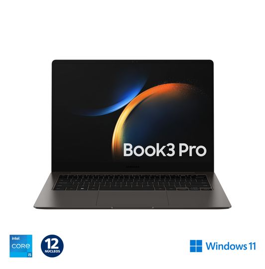 Notebook Samsung BOOK3 PRO I5-1340P 14" 16/512SSD GR