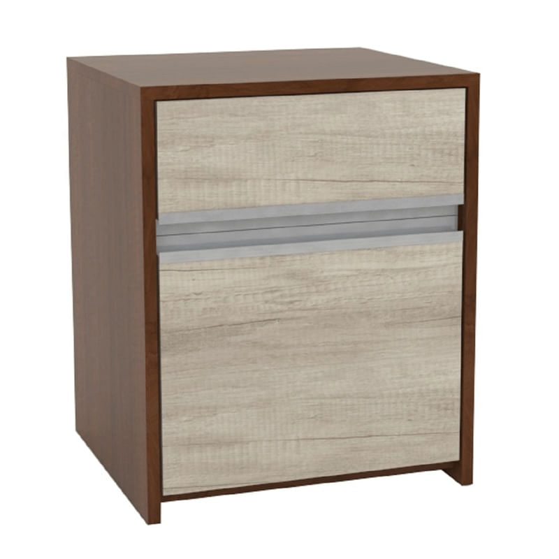 Mesa De Luz Pergamino Muebles Teen Blanco/Helsinki Caj/Pta