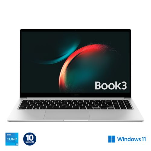 Notebook Samsung Galaxy BOOK3 I5-1335U 15.6" 8/512GB SSD