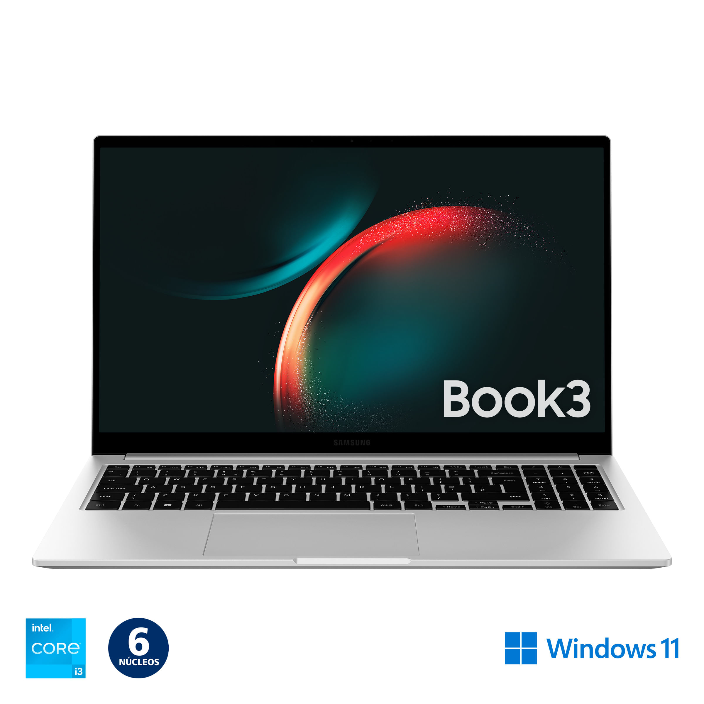 Notebook Samsung Galaxy BOOK3 I3-1315U 15.6" 8/256GB SSD