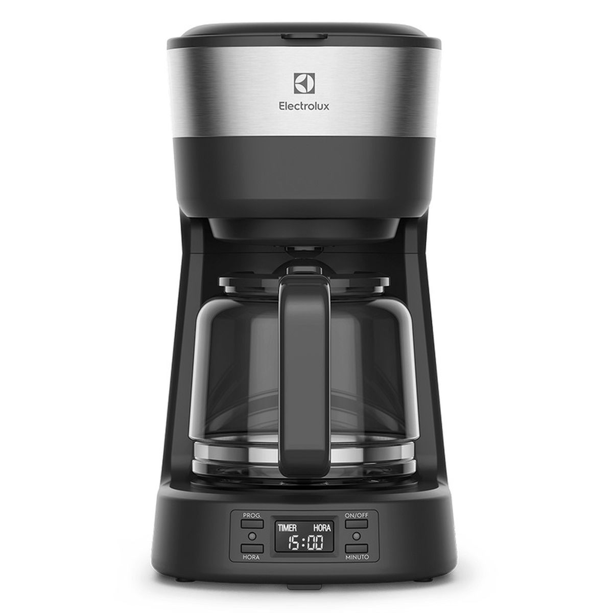 Cafetera Filtro Electrolux Ecm25 1.2lt Inox Timer