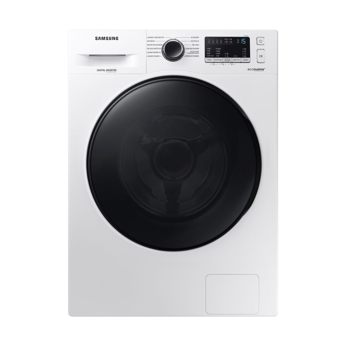 Lavasecarropas Samsung 9.5kg/6kg 1400rpm Blanco
