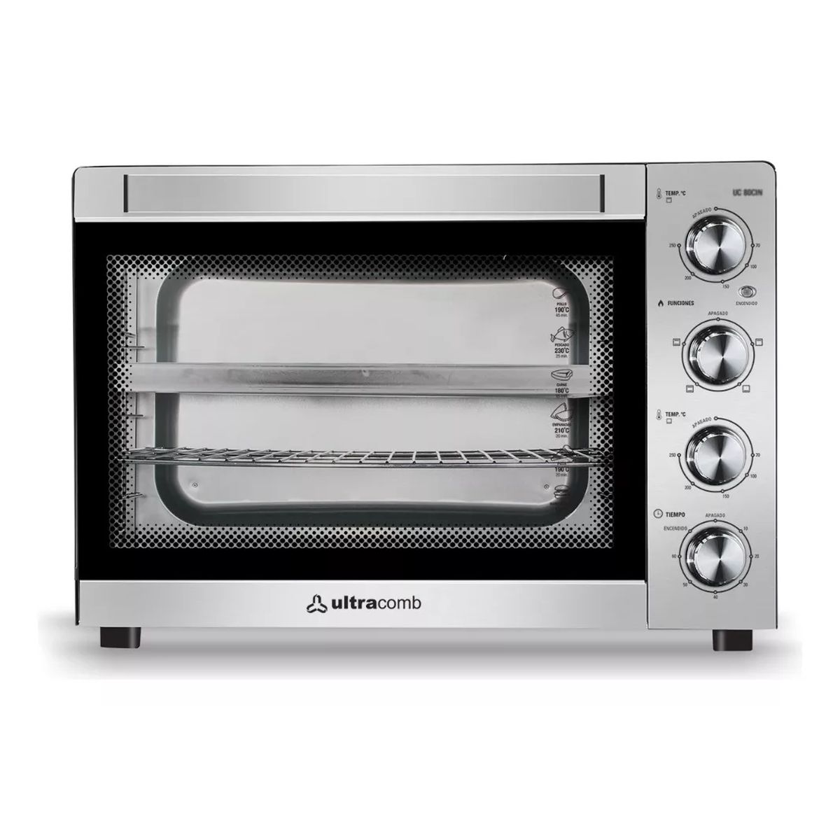 Horno Ultracomb 80lts Uc-80cin Horno Electrico 1900w