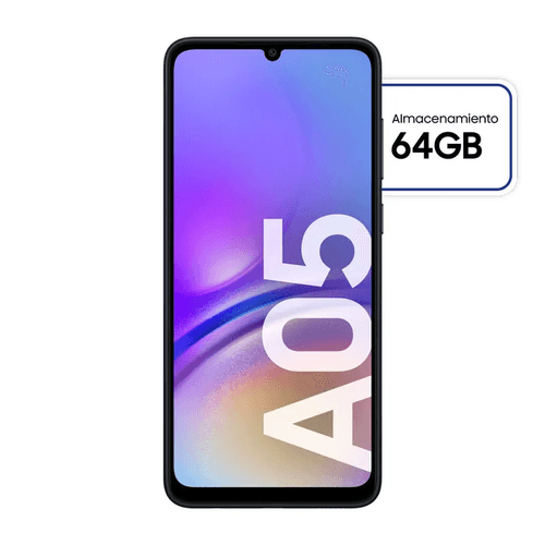 Celular Samsung Galaxy A05 4GB 64GB Black