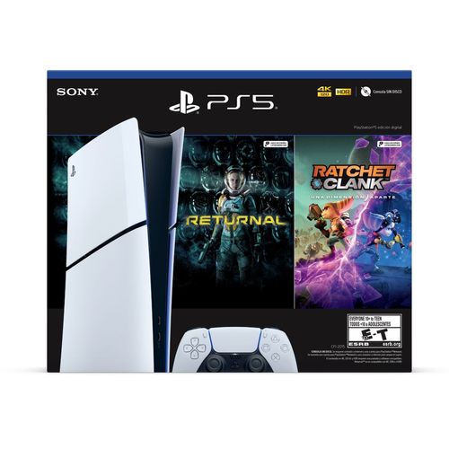 Pack Consola PlayStation®5 (Modelo Slim) con 2 Juegos - Digital