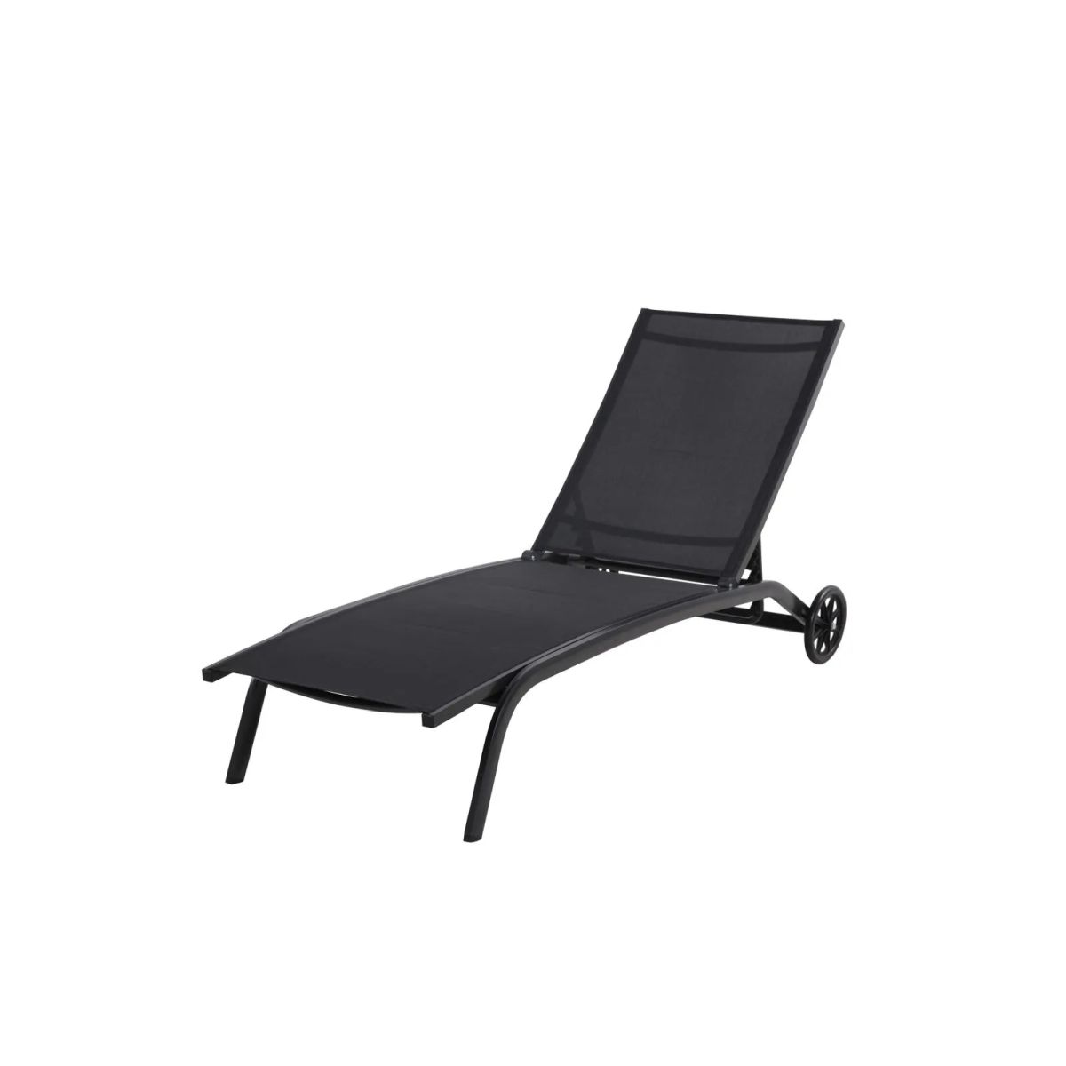 Reposera Cama Alum Negra 2080280 Colores Varios