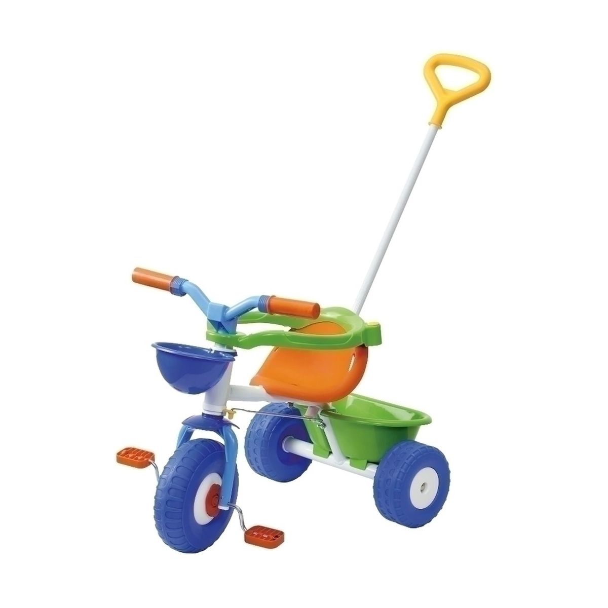 Triciclo Blue Metal Rondi Canasto Bocina