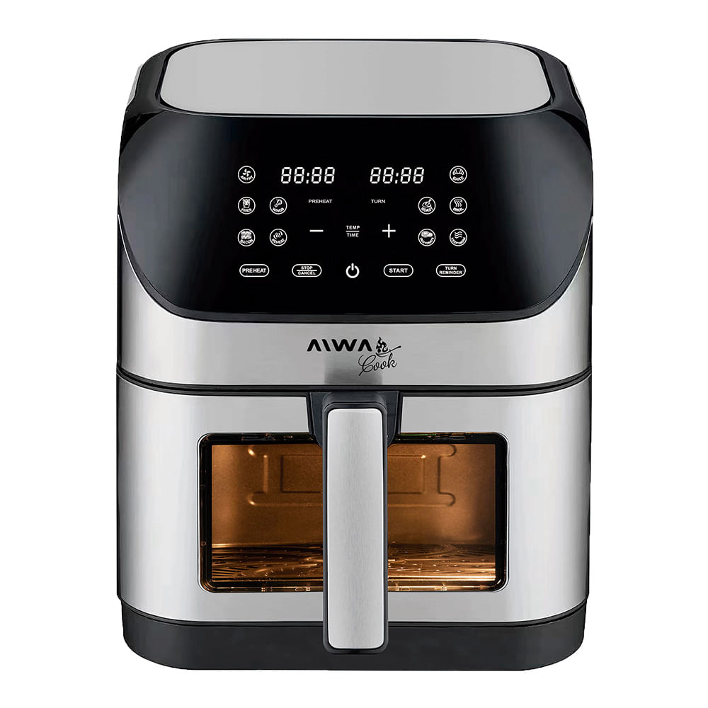 Freidora De Aire  Aiwa Aw-Fa80i Digital 8lts