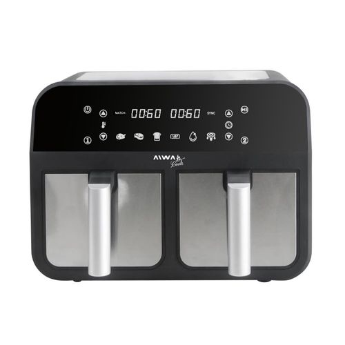 Freidora De Aire Aiwa Dual Aw-Fa244 Digital 8lts