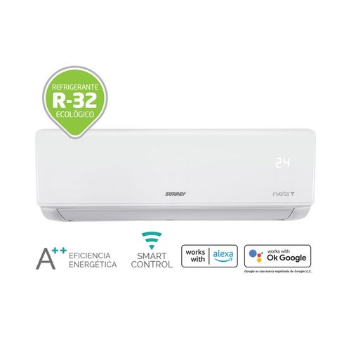 Aire Acondicionado Surrey Split 3680w F/C Inverter 553niq12kn81f
