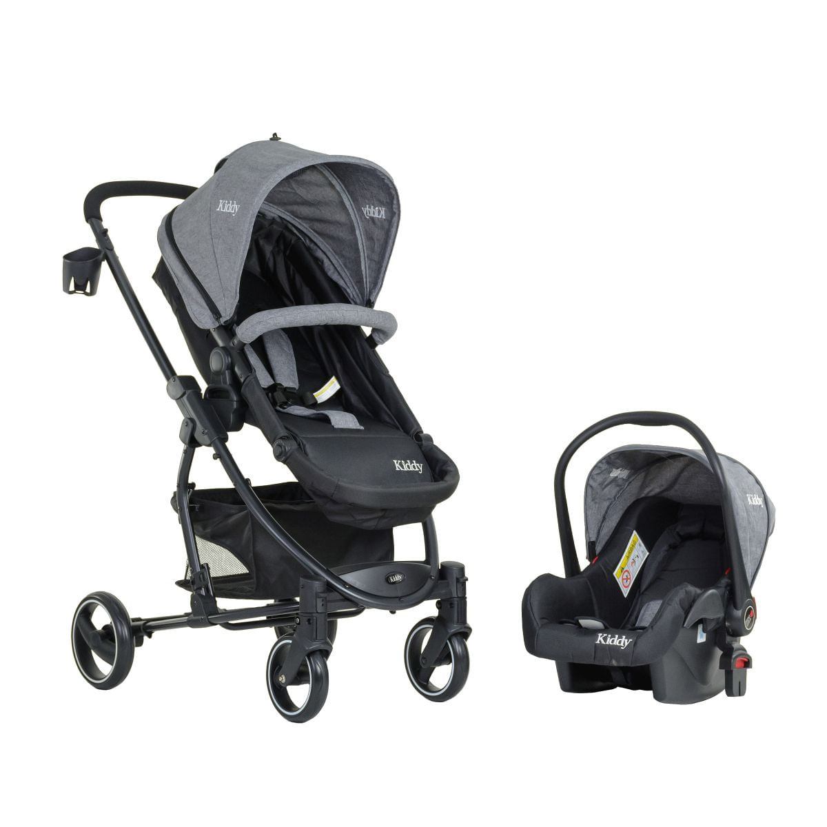 Coche Kiddy Ktu5039 Alfa T 3 Posiciones Colores Varios