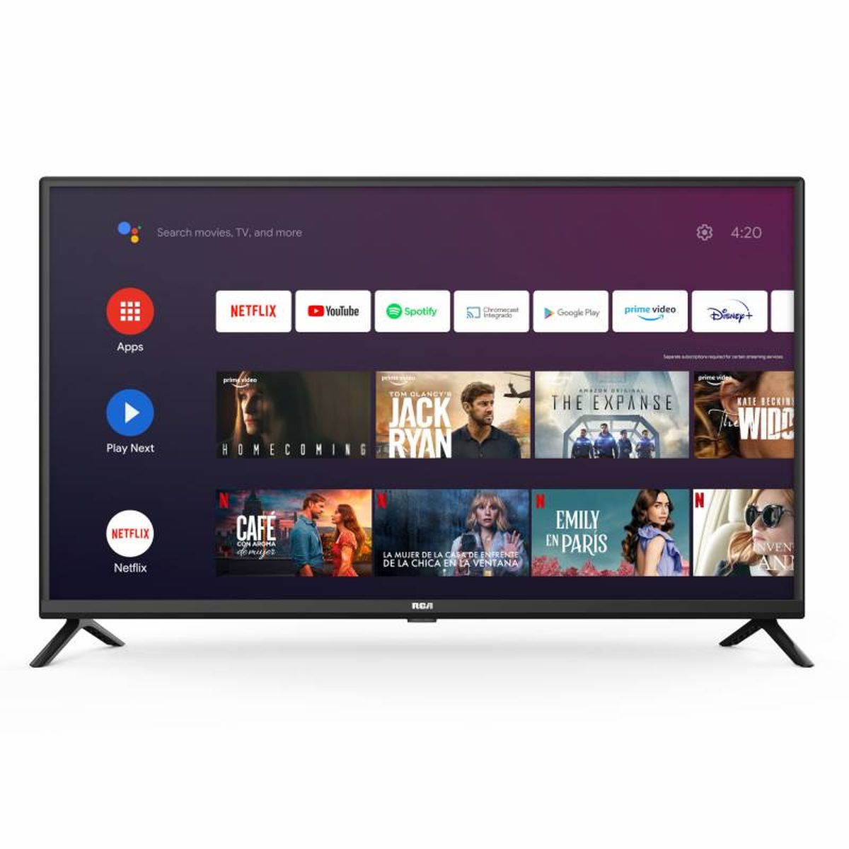 Smart TV RCA 50'' LED 4K C50AND
