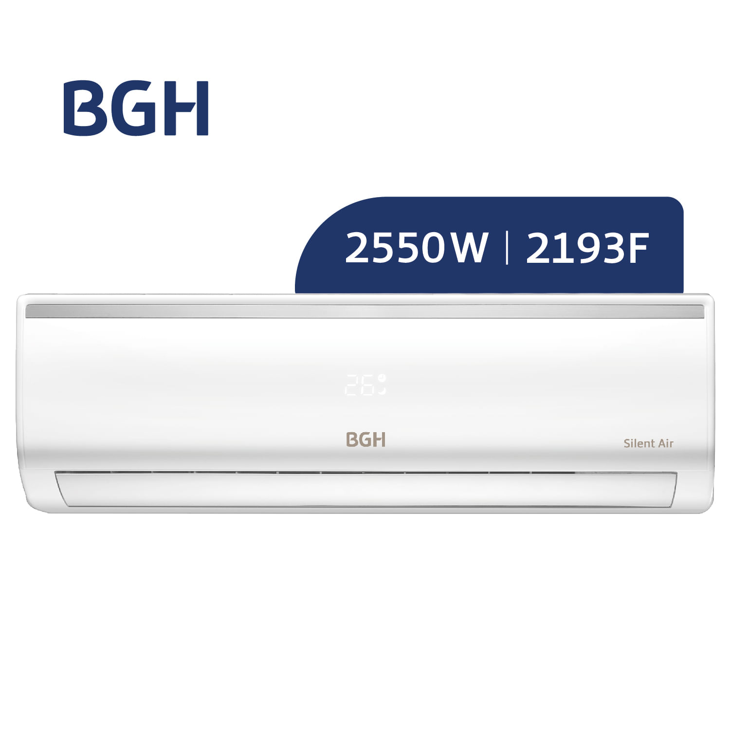 Split Bgh 2550w F/C "A" R410a Bs26wchu