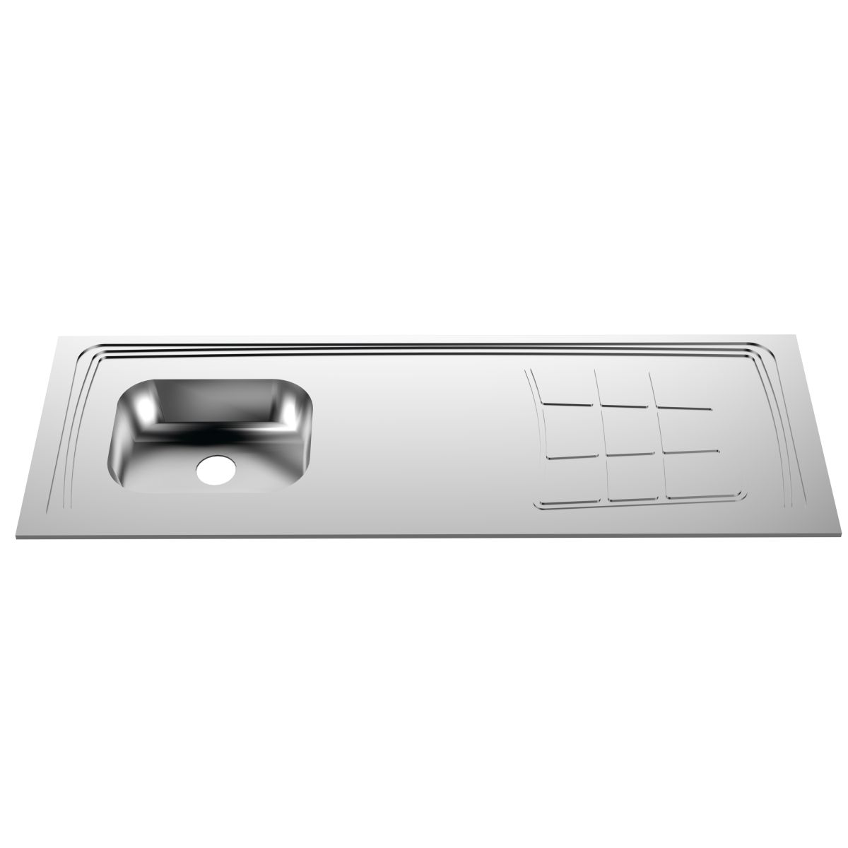 Mesada Orlandi 35 160x56 A Inoxidable B. Der/Izr S/Res
