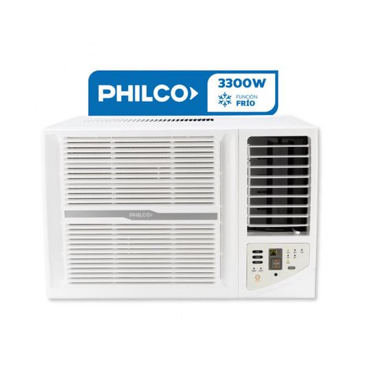 Aire Acondicionado Philco Ventana 3300w Frio "A" R410a Phw32ca3api