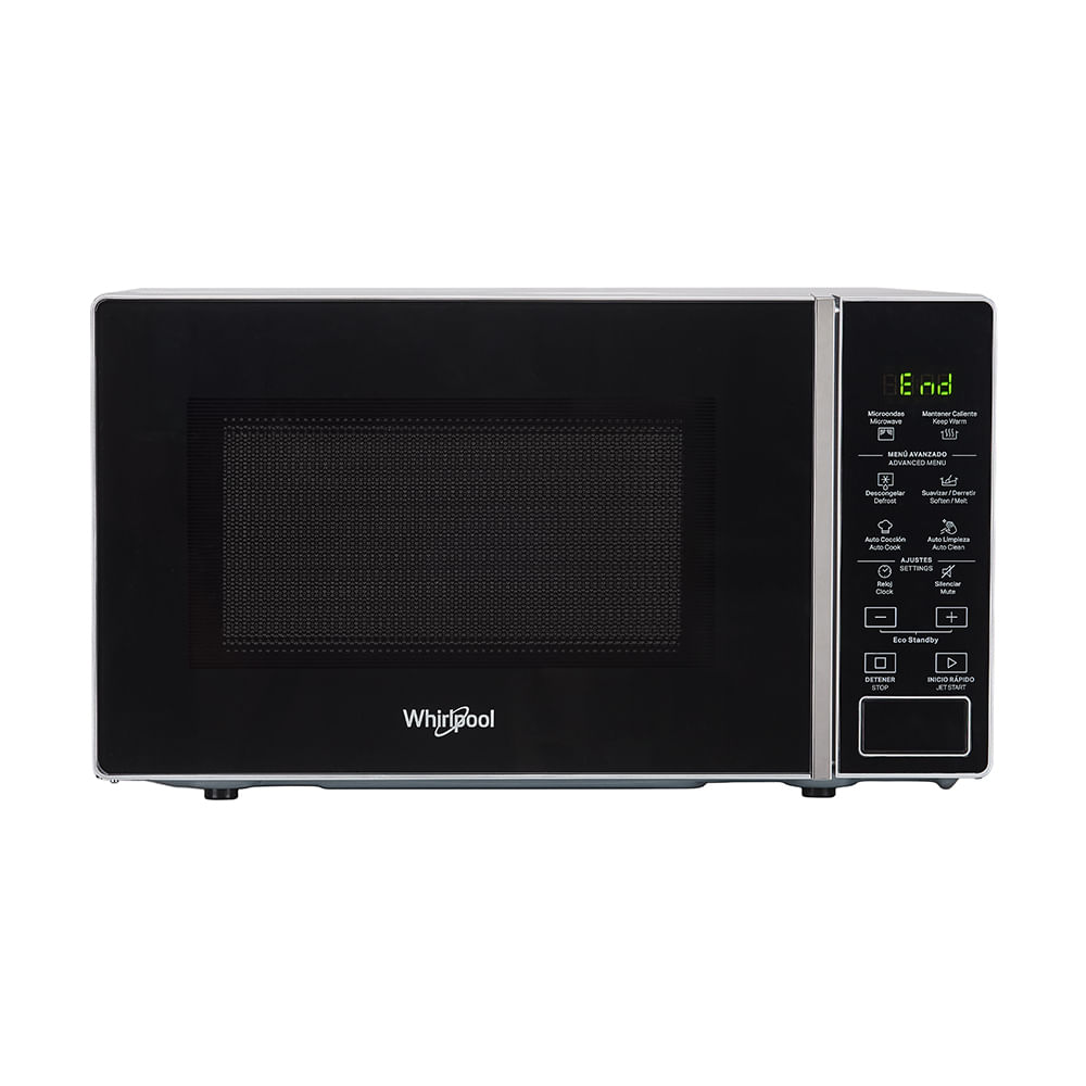 Horno Microondas Whirlpool 20lt Wms20bs Silver 1200w