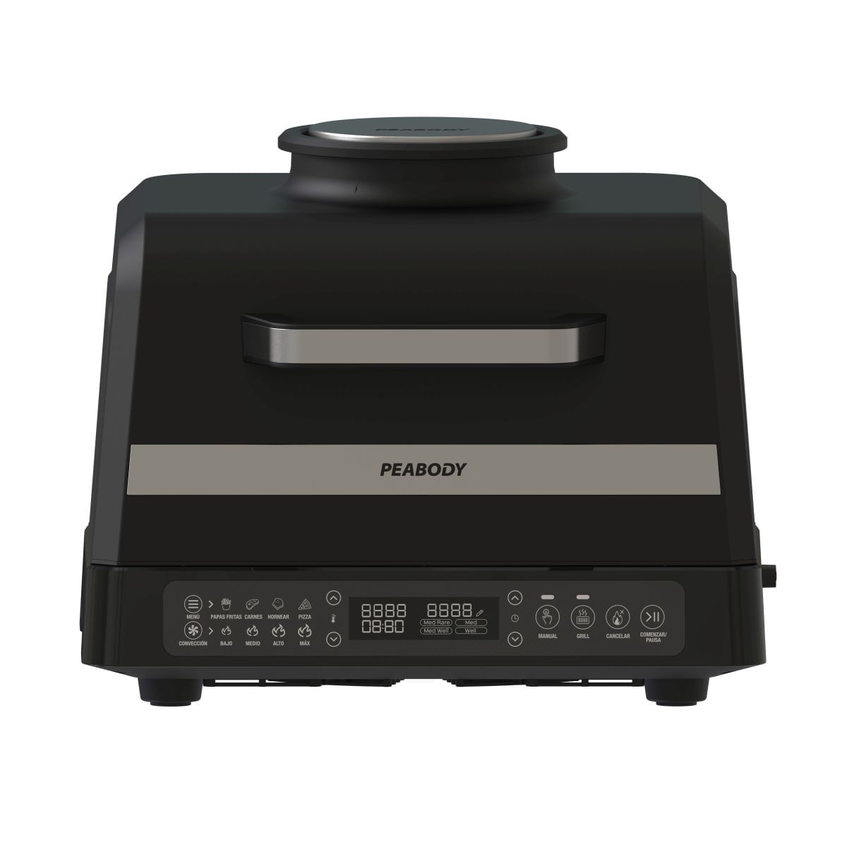 Freidora Con Grill Peabody Pe-Afg02n 7lts 1650w