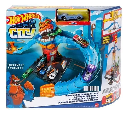City Nemesis Gorila Hotwheels Hdr30