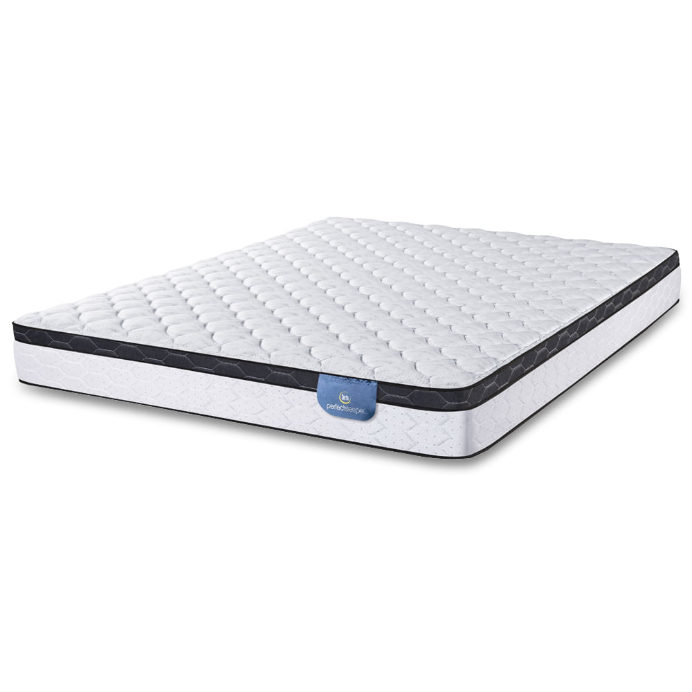 Colchón de Resortes 2 Plazas Serta Nixa Europillow 140x190