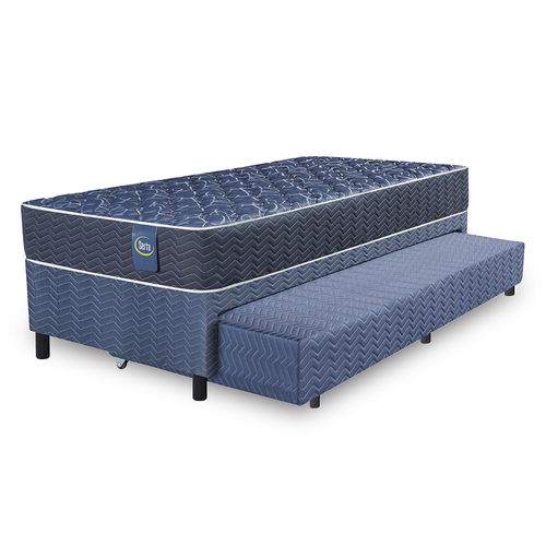 Bicama sommier y colchón  1 plaza Serta Classic 90x190