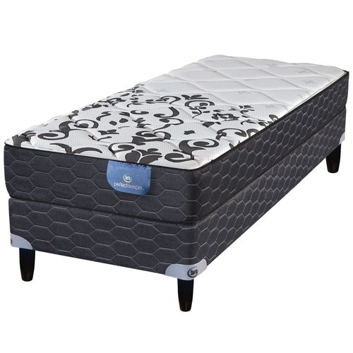 Sommier y Colchón de Resortes 1 Plaza Serta Branson 90x190