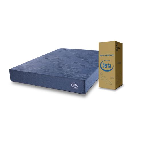 Colchón de resortes compactado de 2 1/2 plazas Serta Box Hybrid 150x190