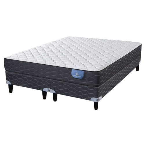 Sommier y Colchón de Resortes Queen Size Serta Joplin 160x200