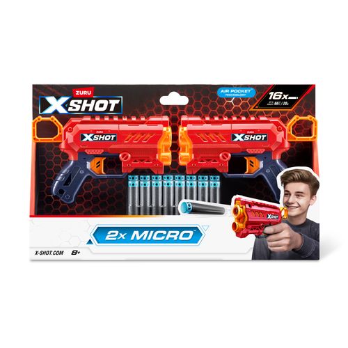 Pistola Doble Micro X-SHOT 36727